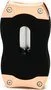 Cutter trabuc Colibri V-Cut negru/aur roz  imagine> 4