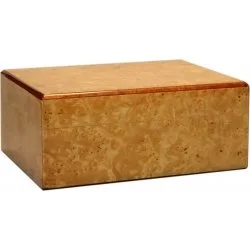 Humidor Guy Janot lucios cu finisaj de rădăcină lemnoasă 35