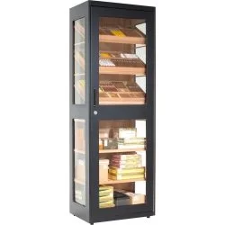Cabinet humidor adorini Capri Deluxe negru