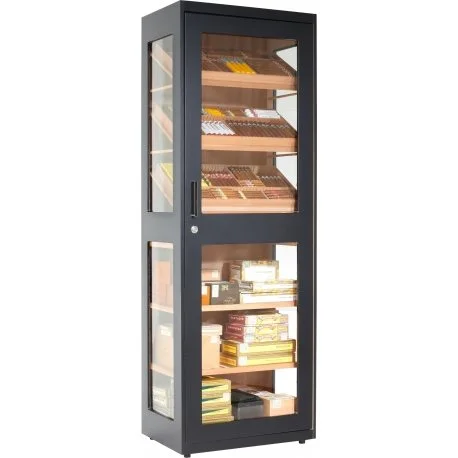 Cabinet humidor adorini Capri Deluxe negru