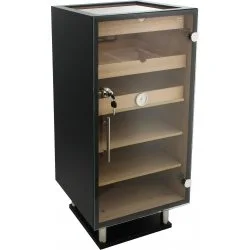 Humidor adorini Prato cu capac din sticlă - Deluxe