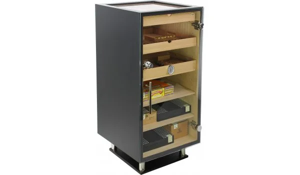 Humidor adorini Prato cu capac din sticlă - Deluxe