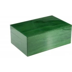 Humidor Gentili verde pentru 30 de trabucuri