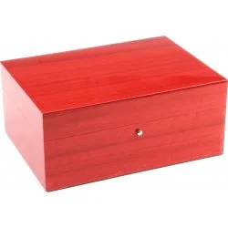 Humidor Gentili roșu pentru 10 trabucuri