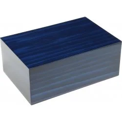 Humidor Gentili albastru pentru 30 de trabucuri