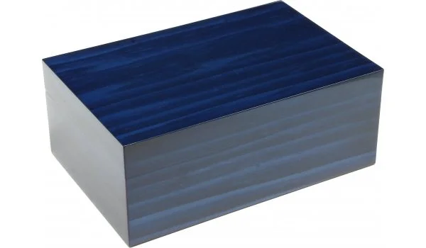 Humidor Gentili albastru pentru 30 de trabucuri