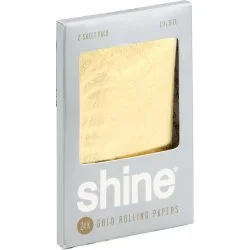 Hârtii de rulat Shine cu aur 24K 2 bucăți