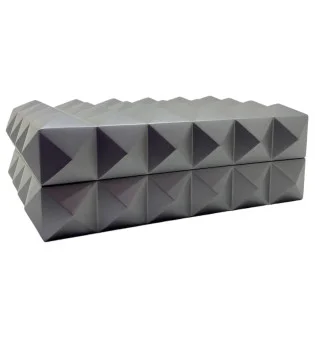 Humidor gri Colibri Quasar pentru 40-45 trabucuri