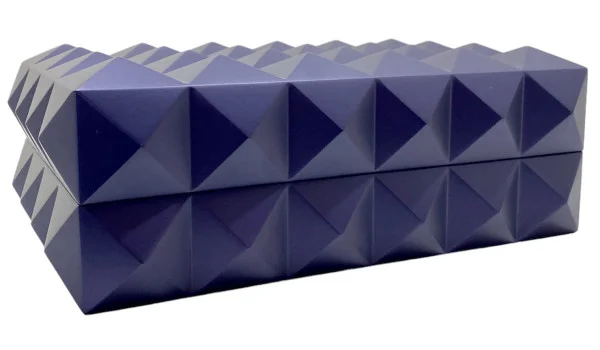 Humidor albastru Colibri Quasar pentru 40-45 de trabucuri