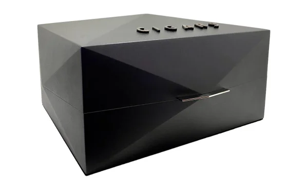 Humidor Gentili Prisma "Cigars" negru