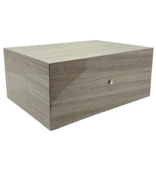 Humidor Gentili gri pentru 20 de trabucuri