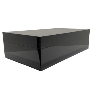Humidor Gentili negru pentru 70 de trabucuri