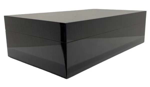 Humidor Gentili negru pentru 70 de trabucuri