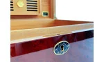 Humidor Daniel Marshall castaniu cu finisaj de nod lemnos imagine 9
