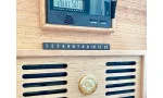 Humidor Daniel Marshall castaniu cu finisaj de nod lemnos imagine 10