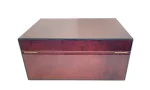 Humidor Daniel Marshall maro-auriu cu finisaj de nod lemnos imagine 6