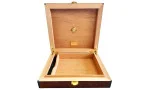 Humidor de voiaj Daniel Marshall cu finisaj de nod lemnos imagine 6