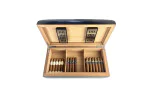 Humidor bambus negru mătuit convex 80 imagine 3