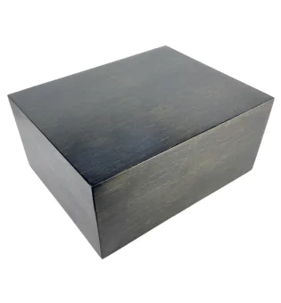Humidor bambus negru mătuit 50