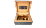 Humidor bambus negru mătuit 50 imagine 4