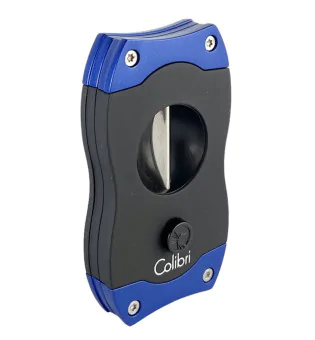 Cuțit trabucuri albastru 23 mm V-Cut Colibri