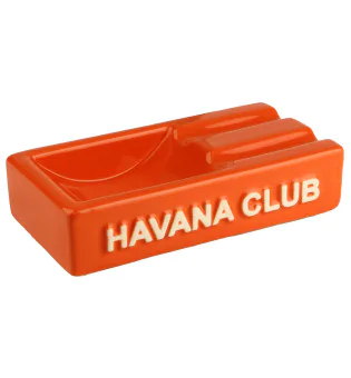 Scrumieră portocalie Havana Club Secundo