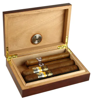 Mini-humidor maro Angelo