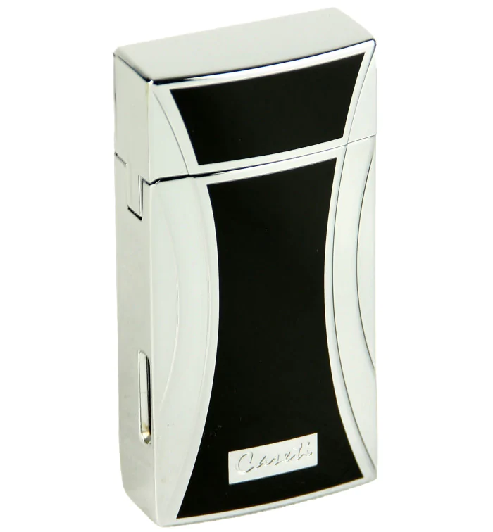 Caseti Chamonix Chamonix Jet Lighter Chrome Black imagine 2