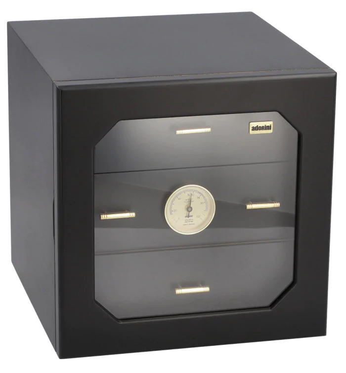 Humidor mediu cu tavă Chianti Deluxe Adorini