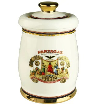Borcan din porțelan Partagas