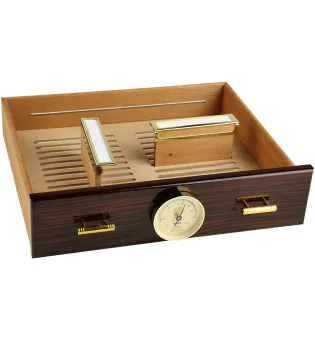 Sertar pentru adorini Humidor Chianti Grande cu gaură pentru higrometru imagine 14