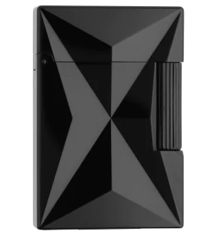 Brichetă mică S.T. Dupont Ligne 2 Fire X neagră C18612