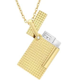 Colier cu brichetă S.T. Dupont auriu K27067CH