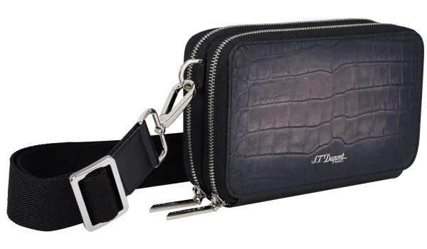 S.T. Dupont Le Grand Atelier Le Grand Atelier Cigar Crossbody Bag Negru 141052