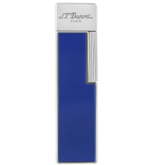 Brichetă S.T. Dupont Twiggy albastru lăcuit cu crom 030005