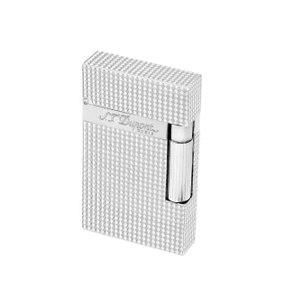 Brichetă S.T.Dupont Ligne 2 16184 Diamond-Head, argintie imagine 101