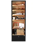 Dulap humidor adorini Portofino negru