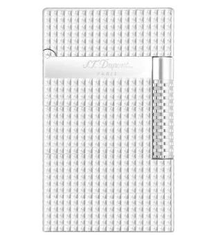 Brichetă S.T. Dupont Le Grand Cling, paladiu, model cu romburi C23011