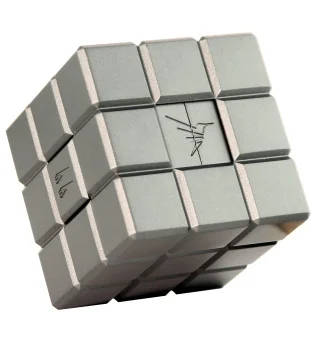 Brichetă cu jet de masă Colibri Heritage Cube, gri antracit