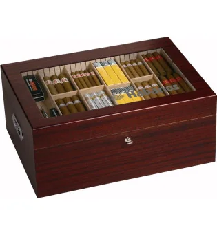 Humidor Habanos Gastronomy cu furnir de mahon