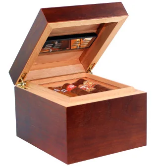 Humidor Vedado maro cu umidificator