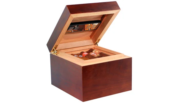 Humidor Vedado maro cu umidificator