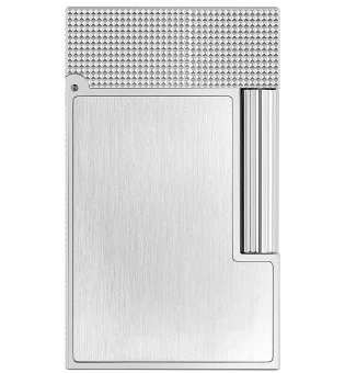 Brichetă S.T. Dupont Ligne 2 argintiu neted C16603