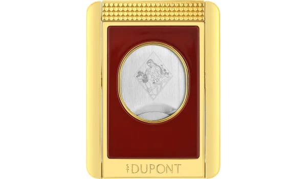 Tăietor de trabucuri și suport S.T. Dupont Romeo y Julieta roșu și alb 003550