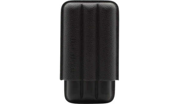 Husă neagră Les Fines Lames pentru trei trabucuri