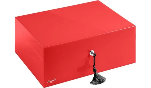 Humidor Caseti Paris roșu
