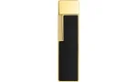 Brichetă S.T. Dupont Twiggy, lac negru cu auriu 030112