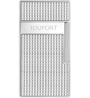 Brichetă S.T. Dupont Biggy cu romburi cromată 025210