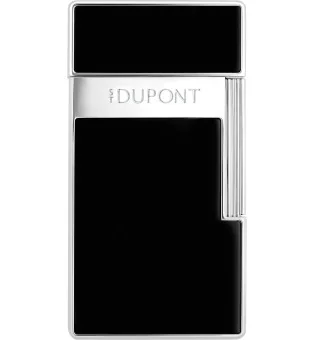 Brichetă S.T. Dupont Biggy, lac negru cu crom 025221