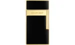 Brichetă S.T. Dupont Biggy, lac negru cu auriu 025222